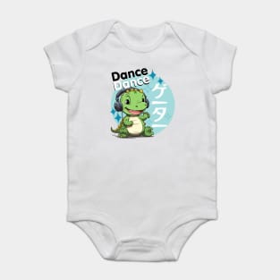 Cute Dancing Baby Kawaii Alligator Baby Bodysuit